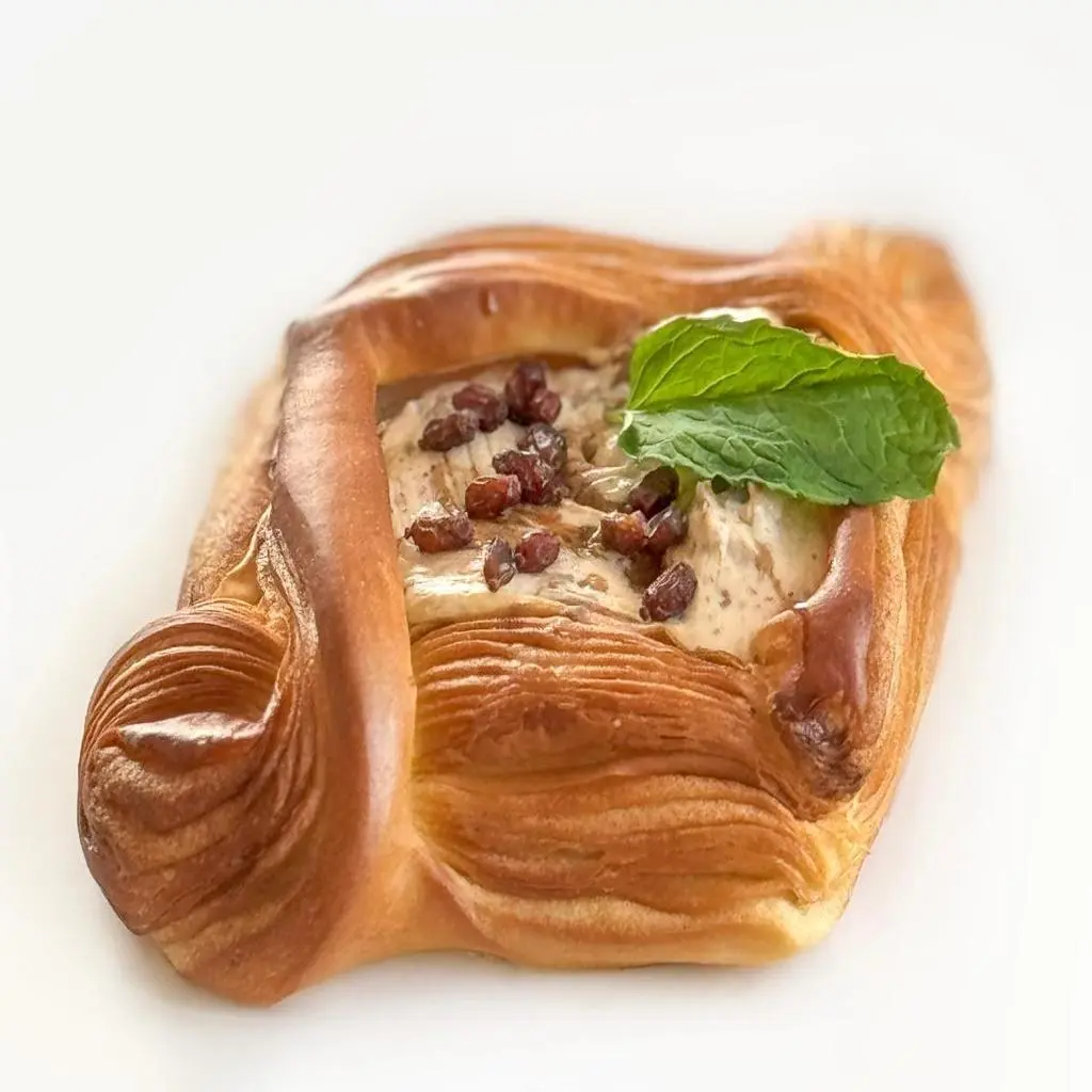 Labneh And Makdous Danish